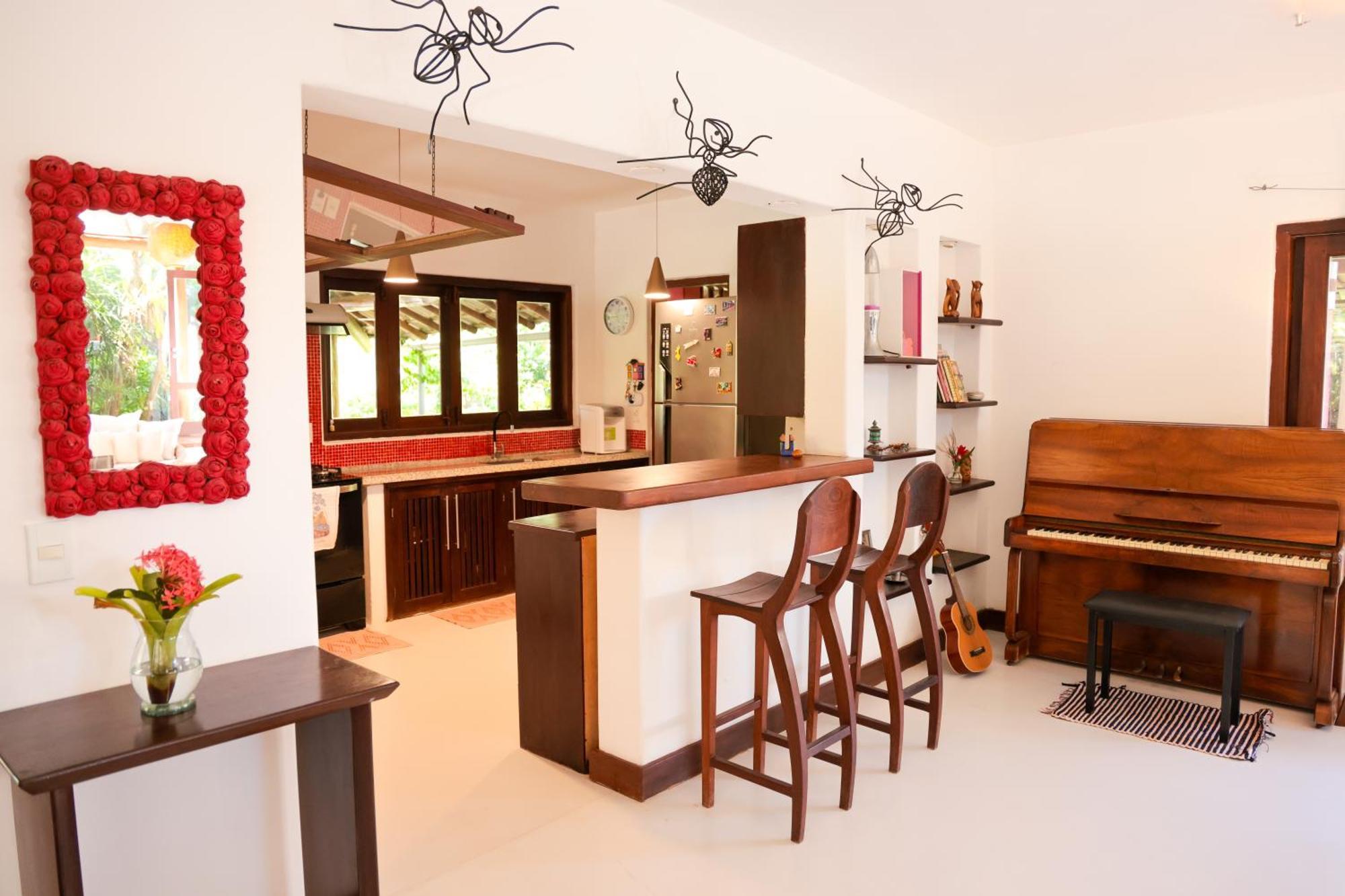 Casa Rosa Coqueiros Villa Porto Seguro Luaran gambar