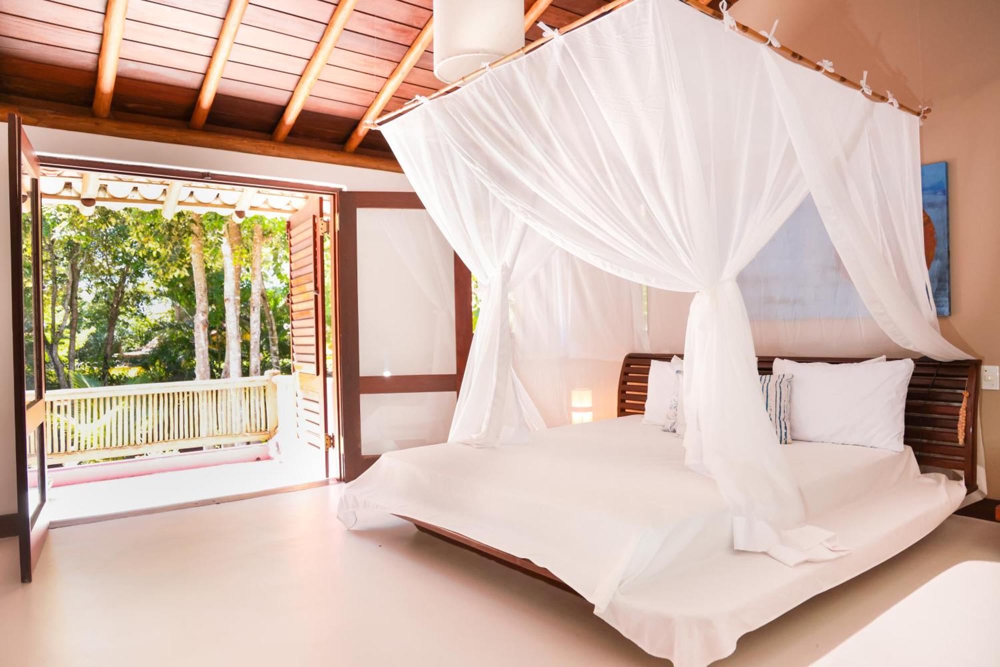 Casa Rosa Coqueiros Villa Porto Seguro Luaran gambar