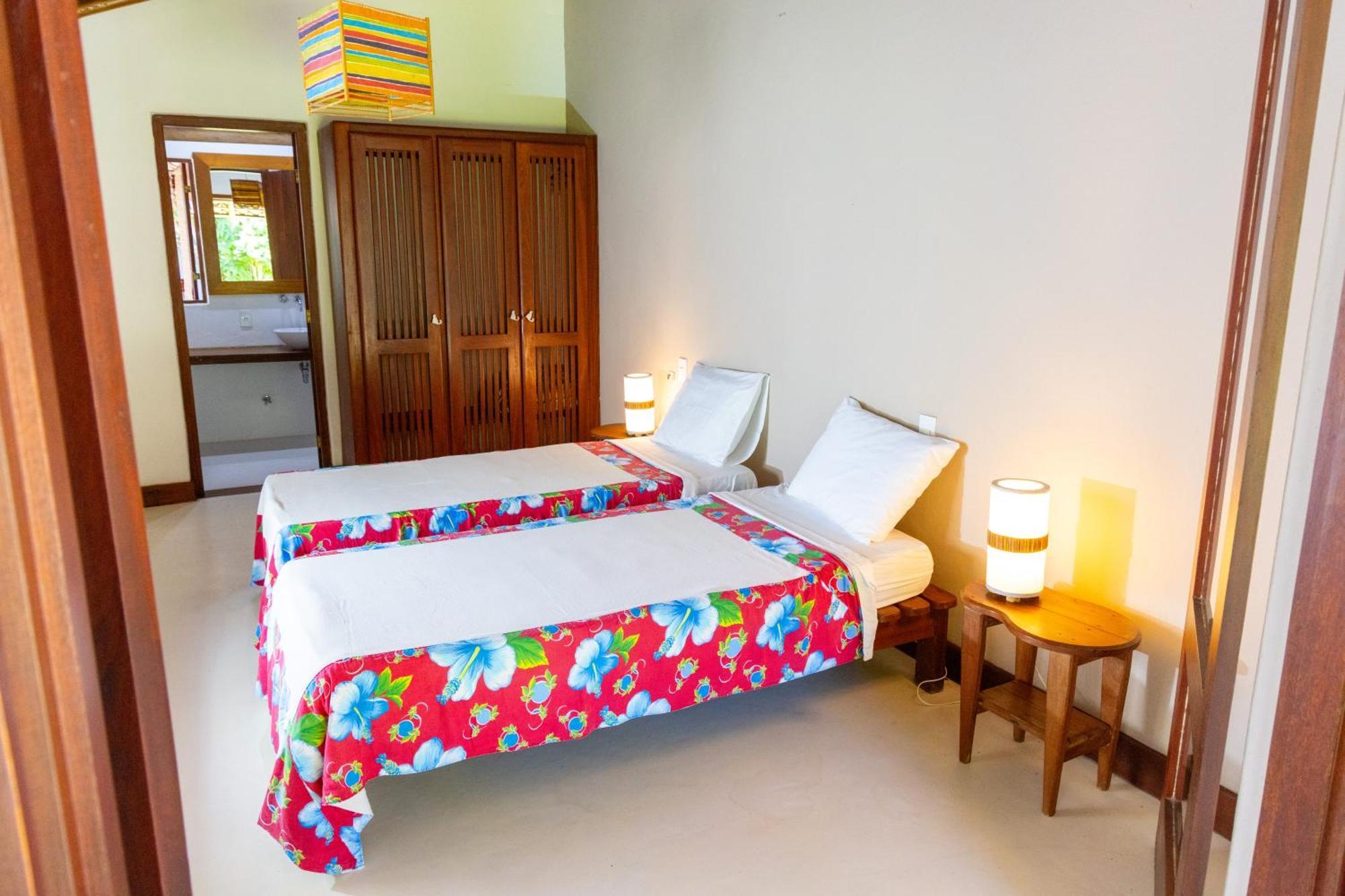 Casa Rosa Coqueiros Villa Porto Seguro Luaran gambar