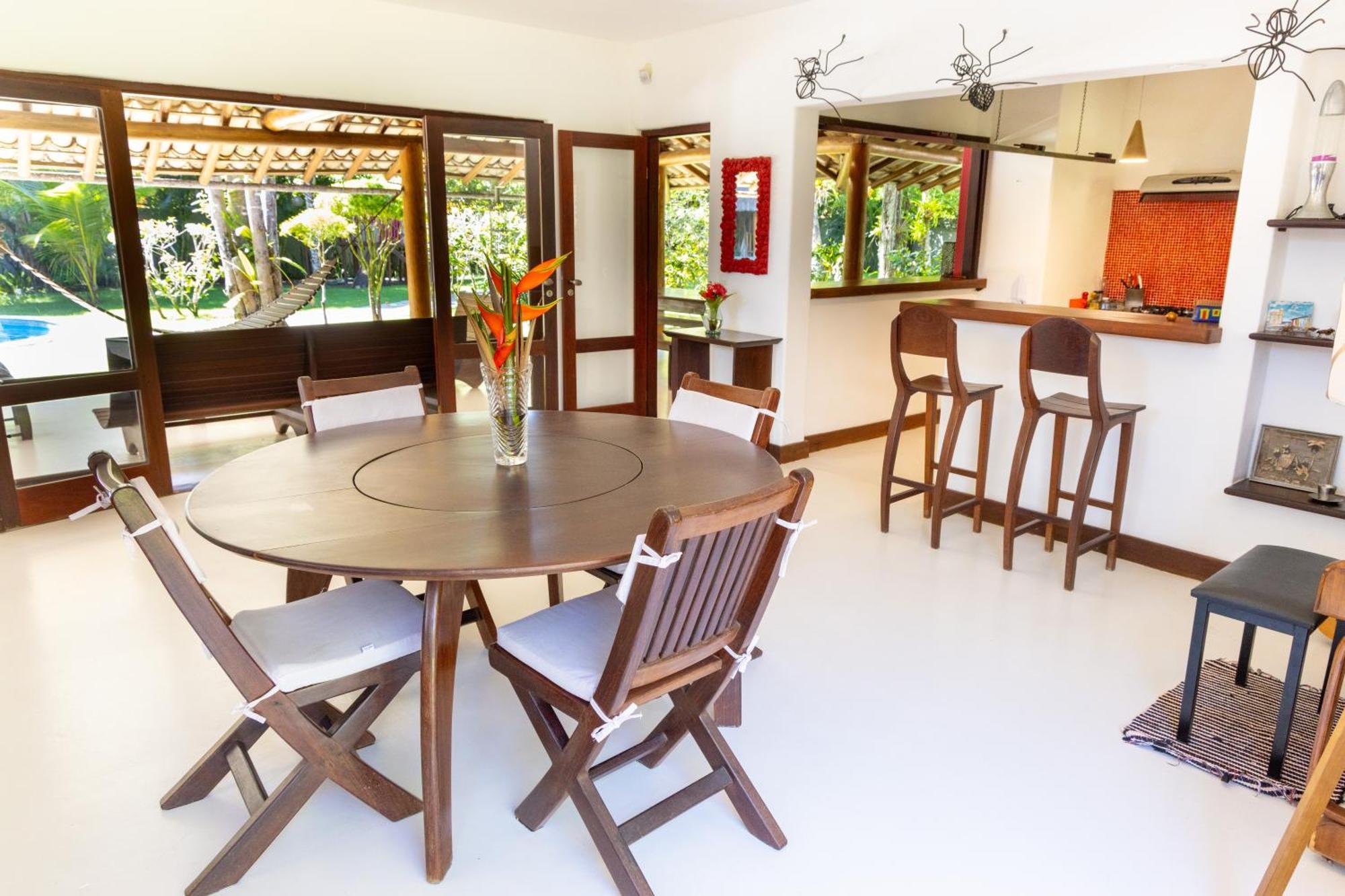 Casa Rosa Coqueiros Villa Porto Seguro Luaran gambar