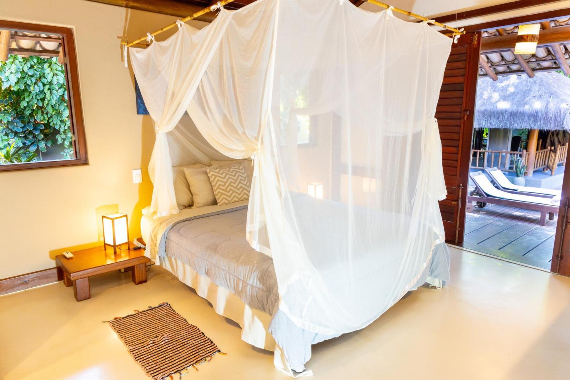 Casa Rosa Coqueiros Villa Porto Seguro Luaran gambar