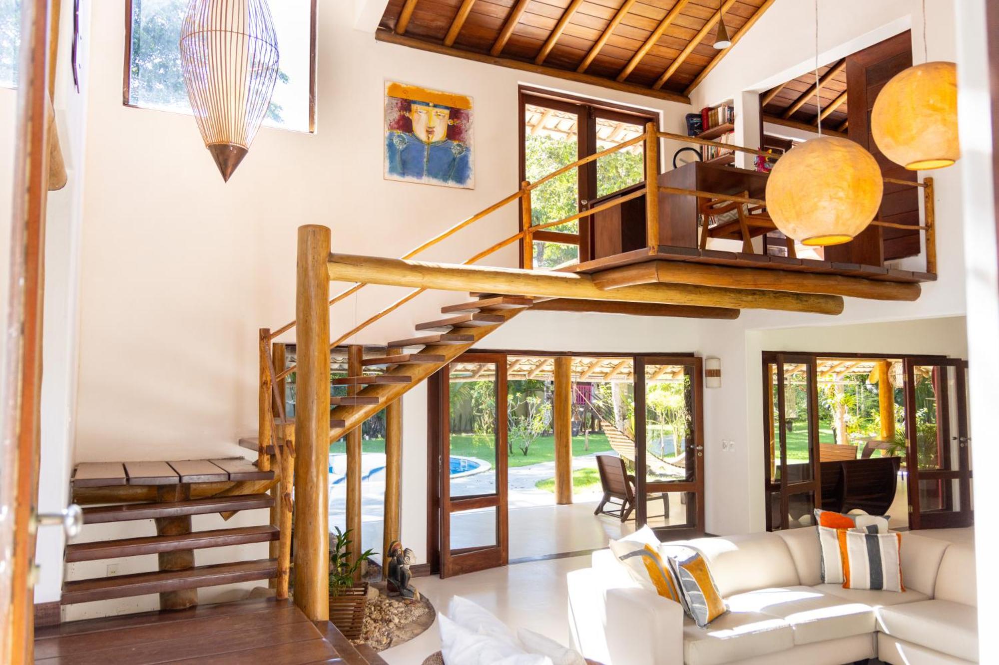 Casa Rosa Coqueiros Villa Porto Seguro Luaran gambar
